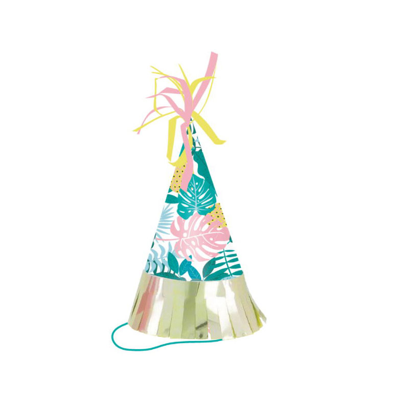 Summer party fringed party paper hat SUM056