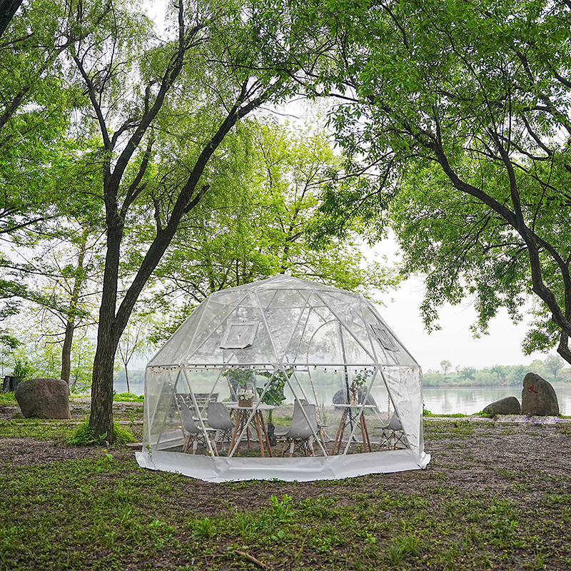 Transparent Spherical Tent