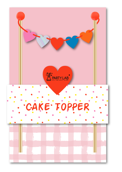 Love cake topper VD200024