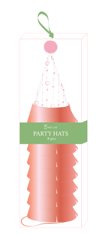 Party tassel hairball paper hat WD046