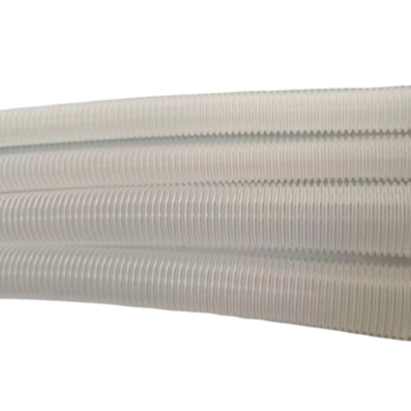 Waterproof PE transparent corrugated plastic pipe