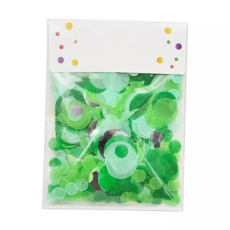 Wedding party Paper Foil Mix Confetti circular heart shaped confetti