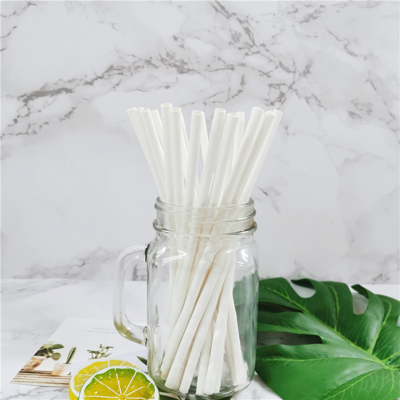 White Color Paper Straw