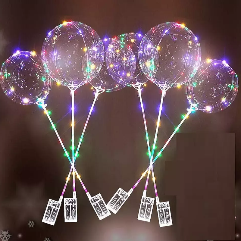 Wholesale LED Bobo Balloons 18 inch Transparent Balloon