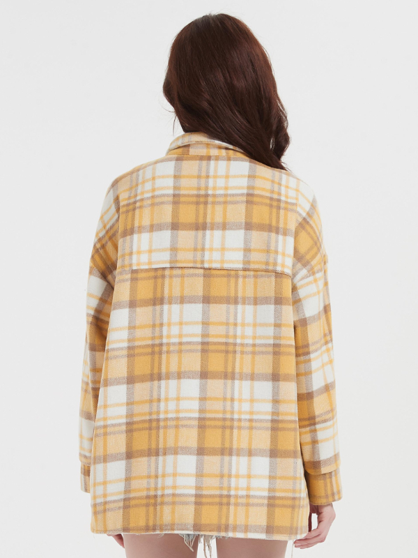 Yellow Plaid Shirt