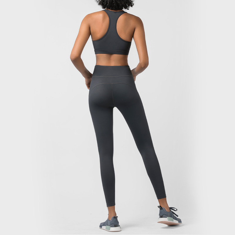 Wholesale custom women yoga pant fitness apparel high waisted workout sport gym leggings