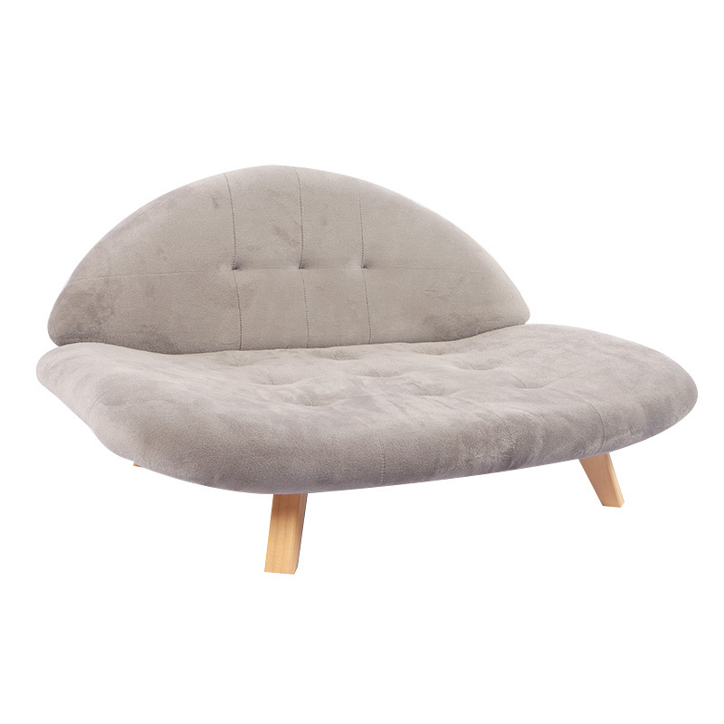 Grey cat sofa with backrest pet supplies