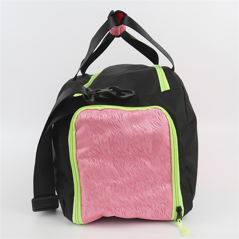 Pink Black Fitness Bag | China Fitness Bag | Fitness Bag design