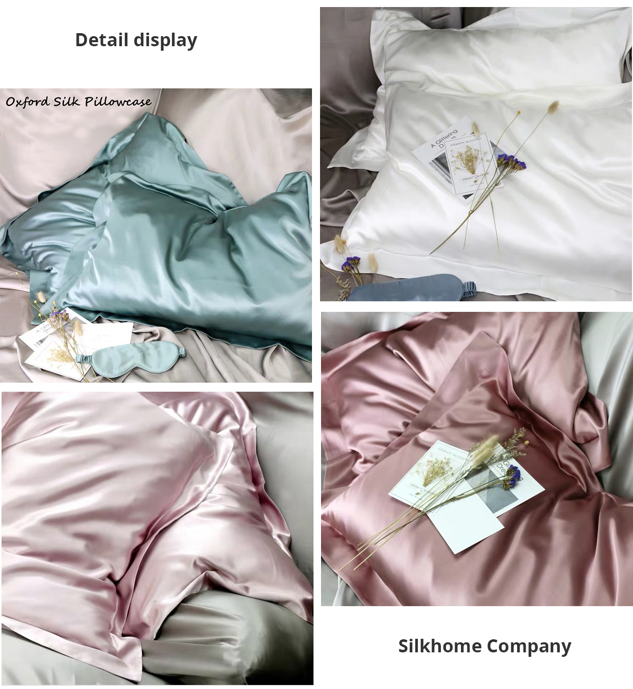 China Oxford Silk Pillowcase