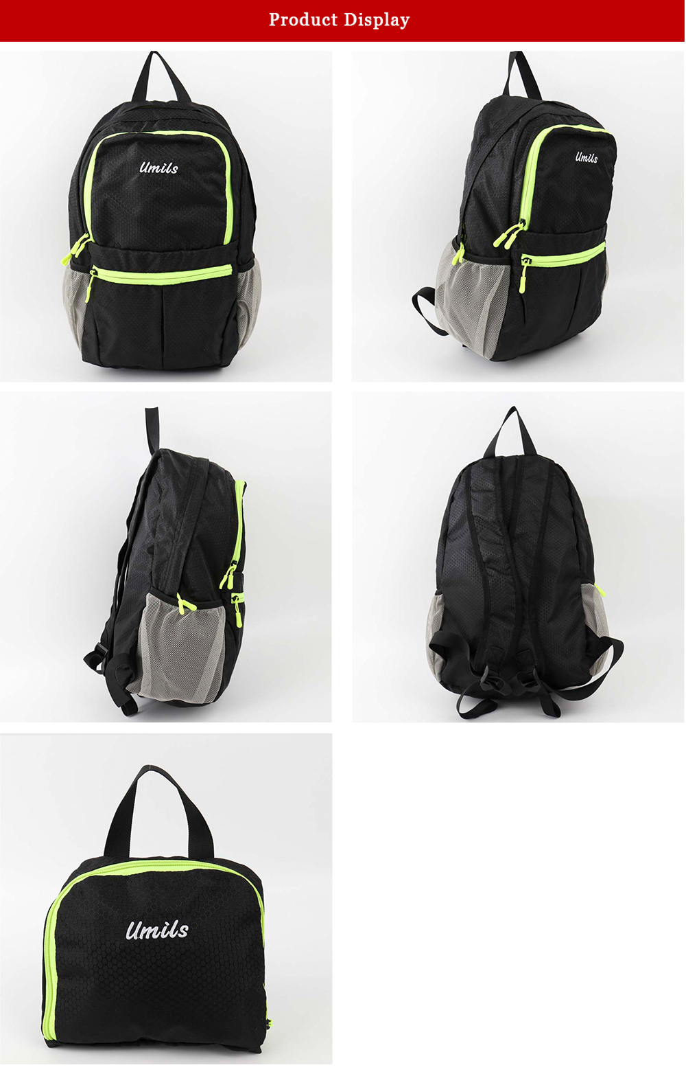 China Sport Backpack manufacturer | Black Sport Backpack | Sport Backpack in China