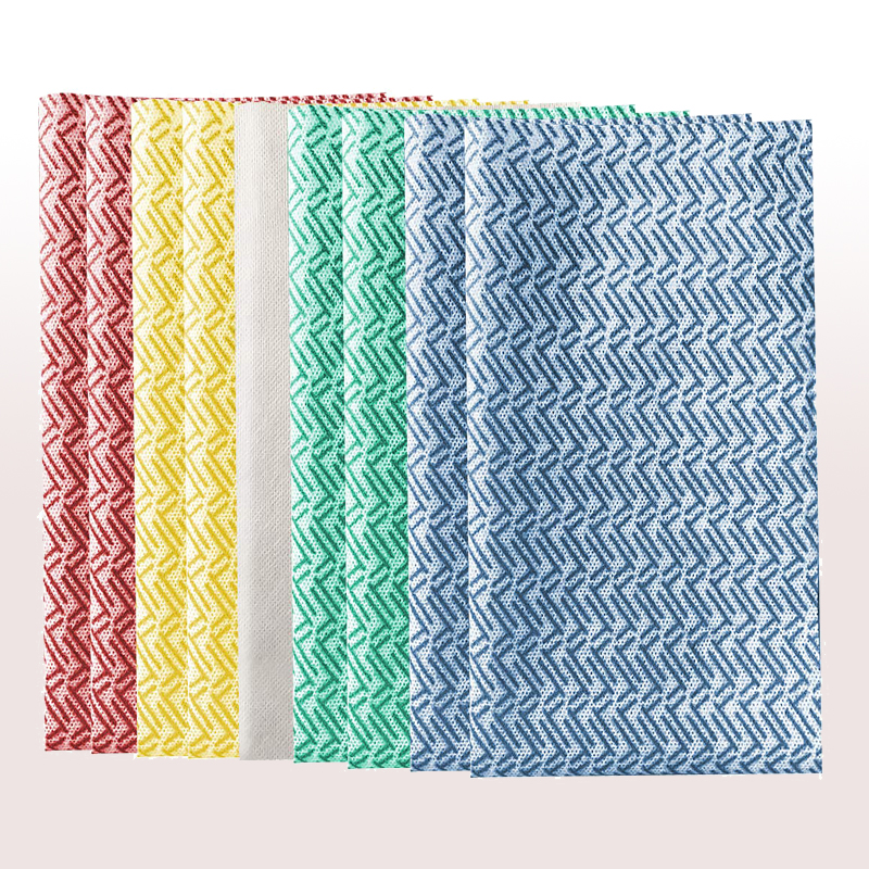 Spunlace non-woven cleaning cloth