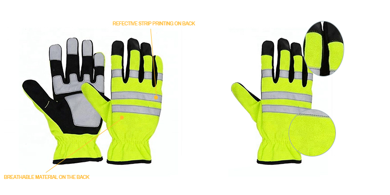 High-Visibility Traffic Gloves | Traffic Gloves | Gloves