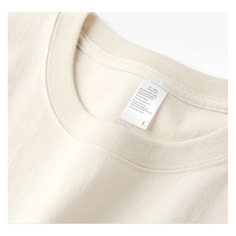 men blank t-shirt custom quality cotton loose drop shoulder oversized T-shirt