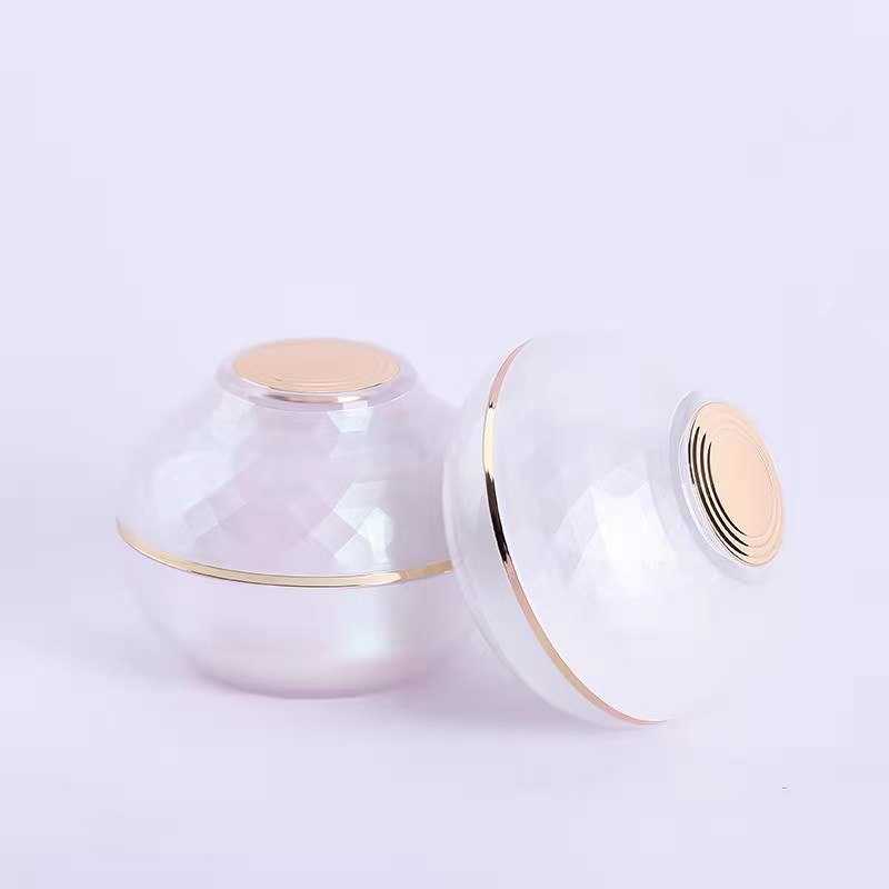 30/50g Light Pink Lid Acrylic Jar
