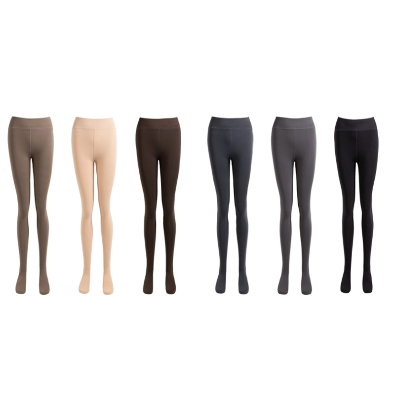 2022 Latest transparent nylon personality high-elastic plain no pattern pantyhose tights