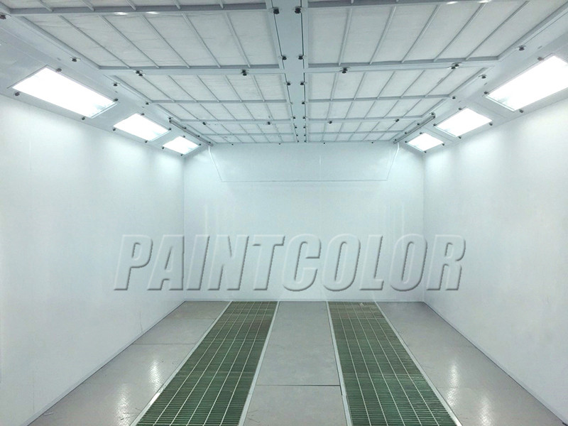 Full down-draft automotive paint spray booth | automotive paint spray booth | spray booth
