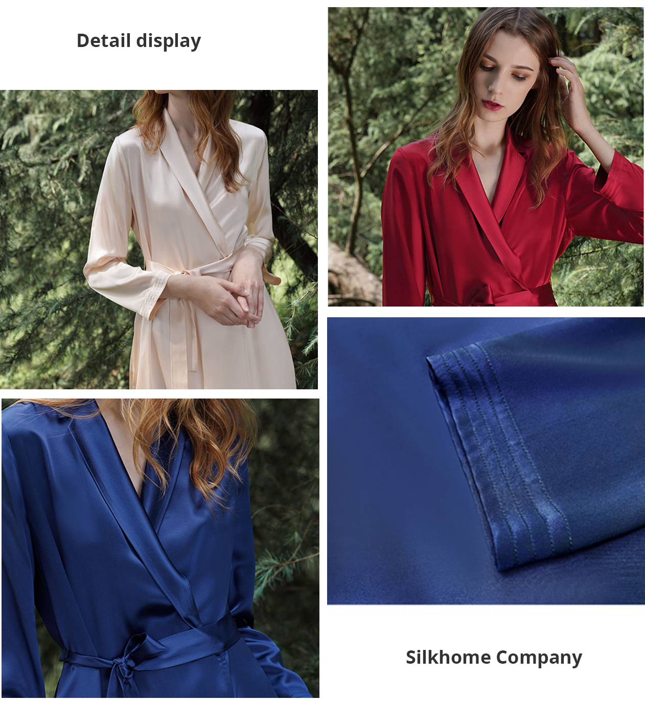 Silk Satin Bridal Robe | Bridal Robe | Silk Satin Robe