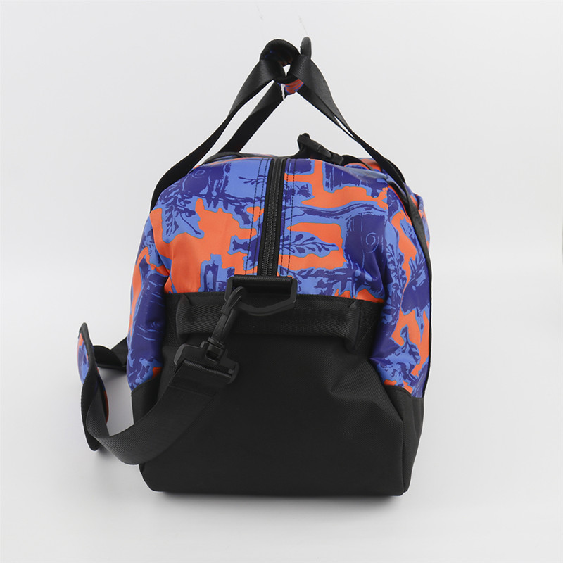 Camouflage Orange Fitness Bag | Fitness Bag OEM | China Fitness Bag