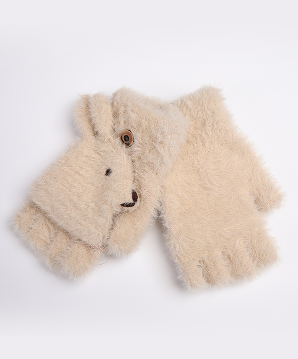 China custom wool kids gloves