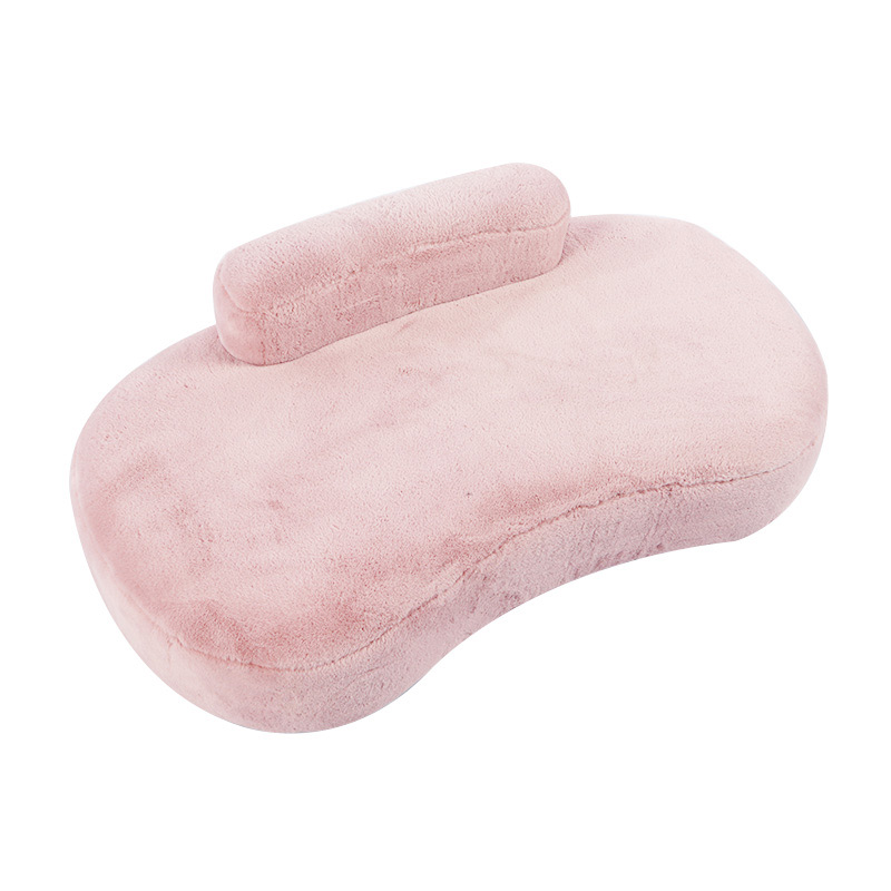 Pink plush cat sofa pet supplies