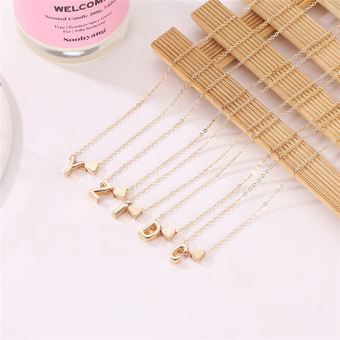 Personalized Letter Name Choker Necklace