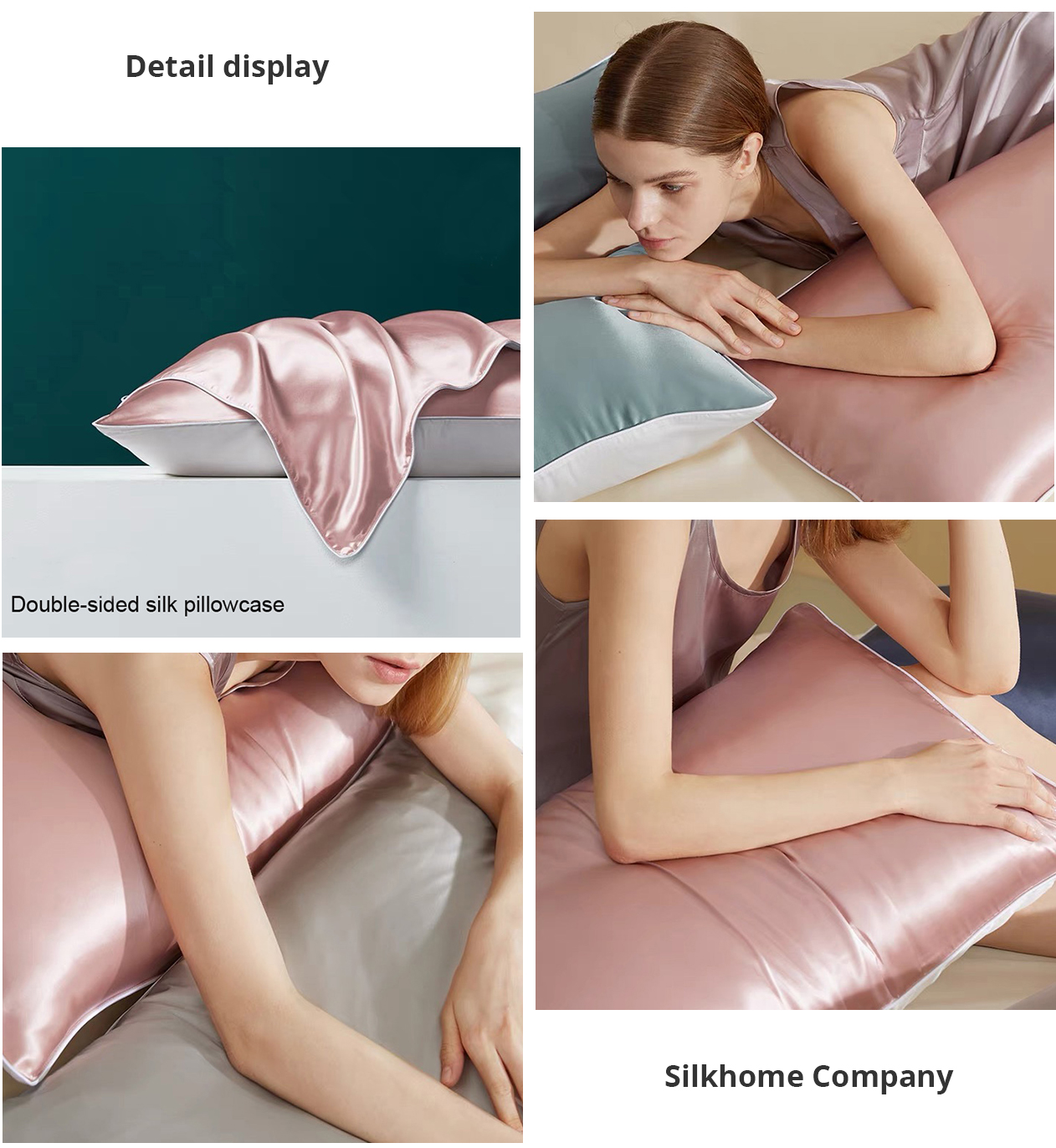 Non-Toxic 19/22/25 Mm 100% Mulberry Silk Pillowcase | Mulberry Silk Pillowcase | Non-Toxic Mulberry Silk Pillowcase