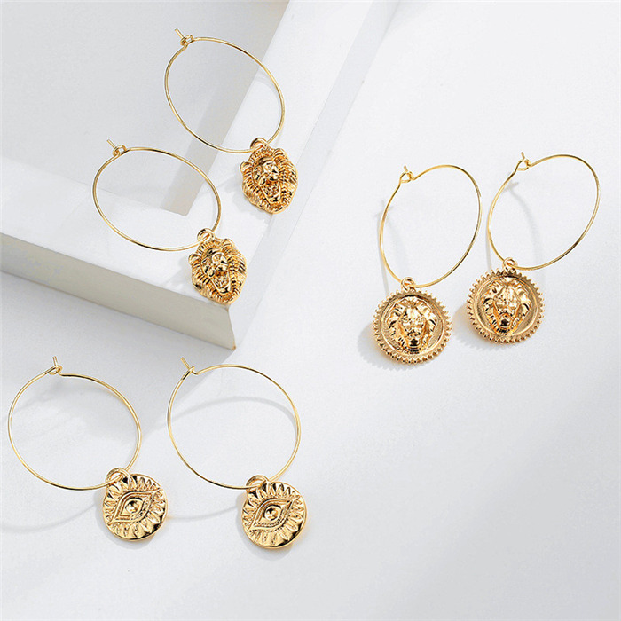 Gold Personality Earrings