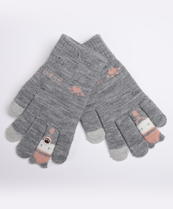 China wool girls gloves