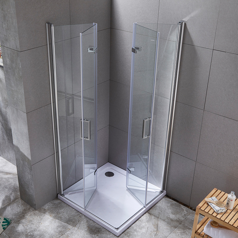 3 sided glass shower enclosure Factory