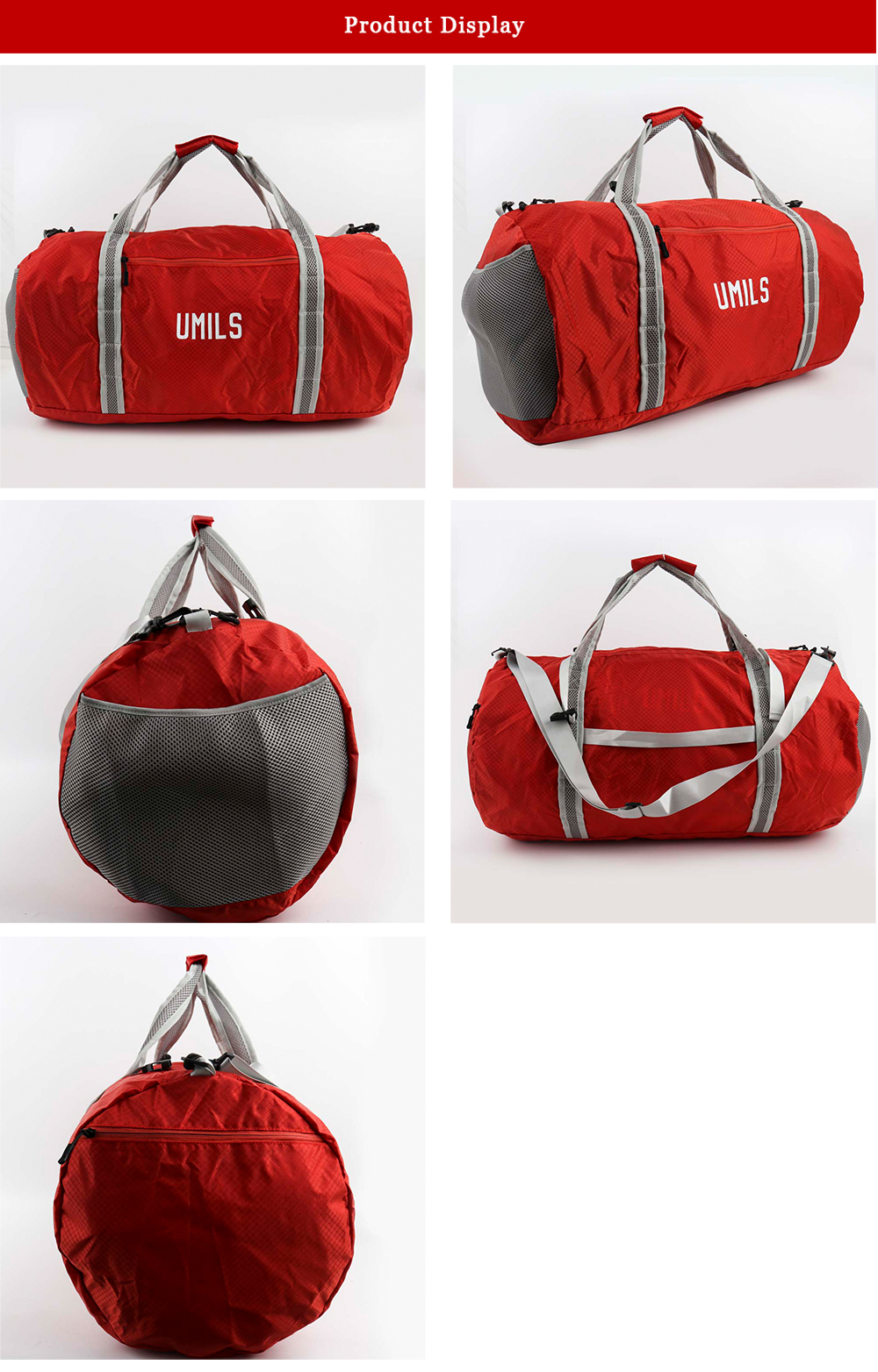 Red Fitness Bag | Professional Fitness Bag | Fitness Bag in China