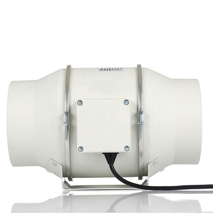 5 inch 125mm Low noise levels inline duct fan for Bathroom