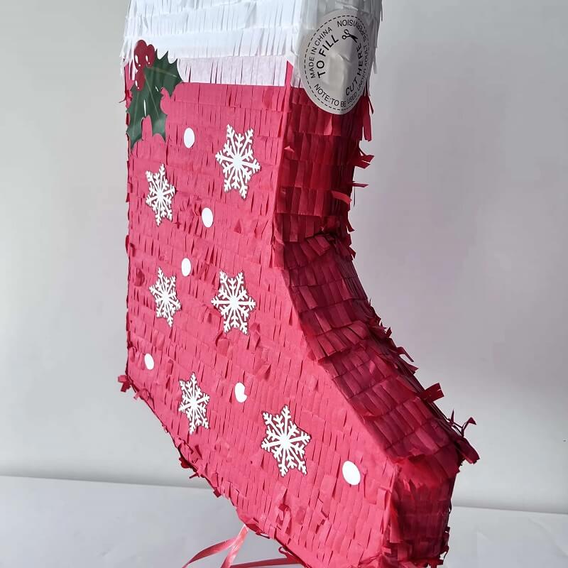 Red Christmas Socks Pinatas