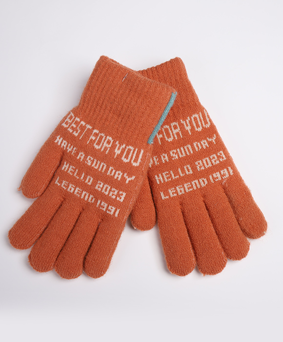 China Wool Knitted Glove