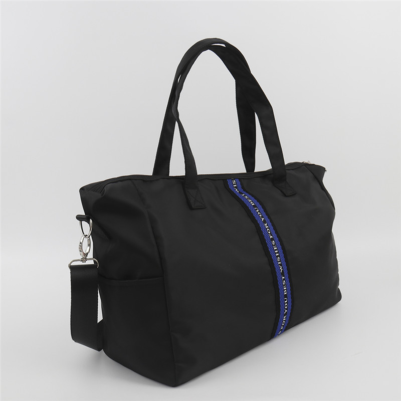 Custom Black Fitness Bag | Fitness Bag supplier | Black Fitness Bag