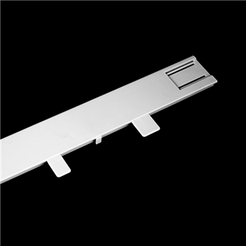 Small white plastic injection connector OEM pa66 plastic part