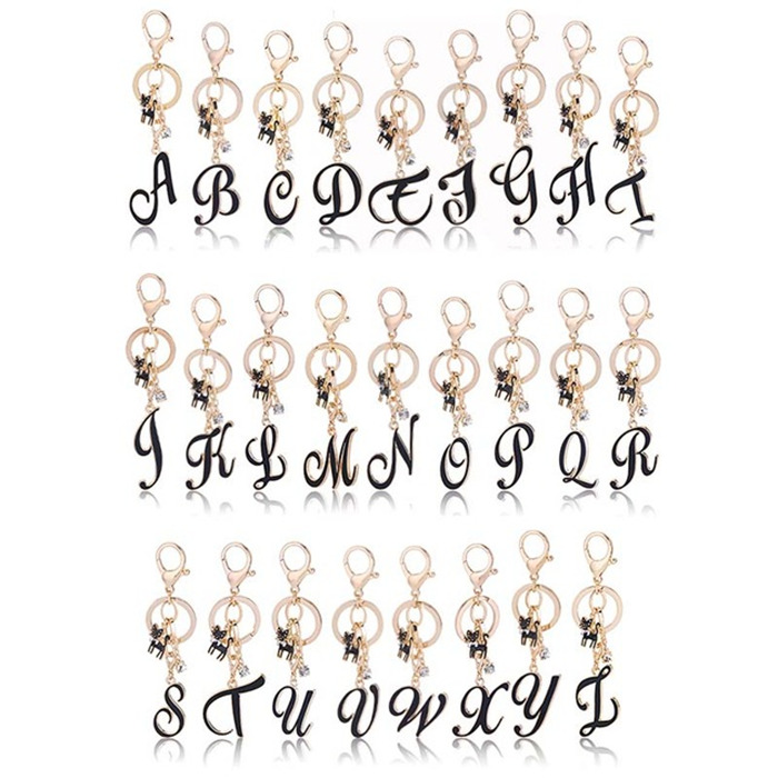 Cat Letters Keychain