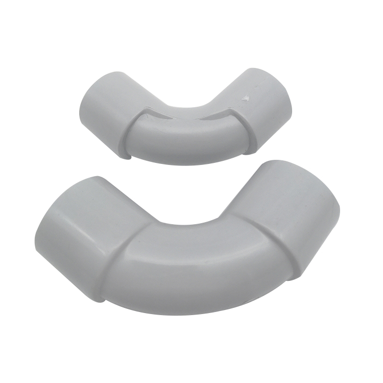 Flexible Conduit Heavy Duty PVC Conduit Pipe Bend Fittings