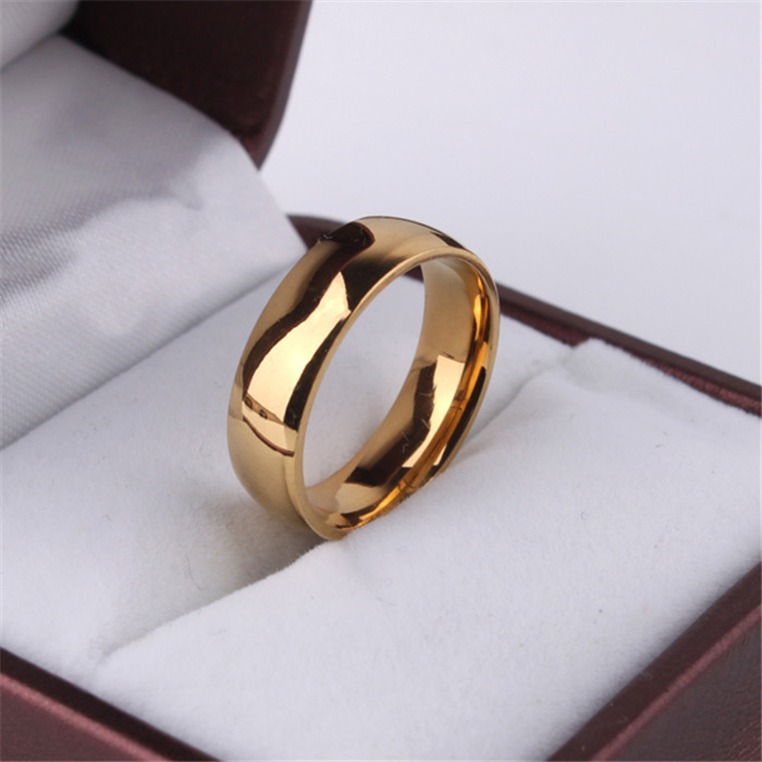 gold color wedding rings for women