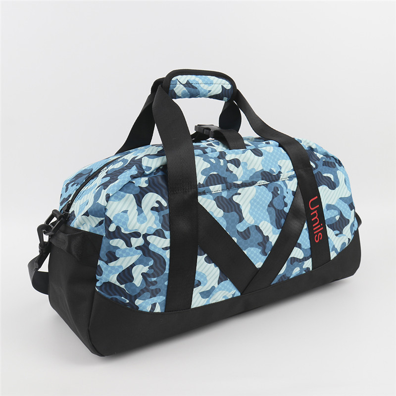 China Camouflage Blue Fitness Bag | Camouflage Blue Fitness Bag | Fitness Accessories