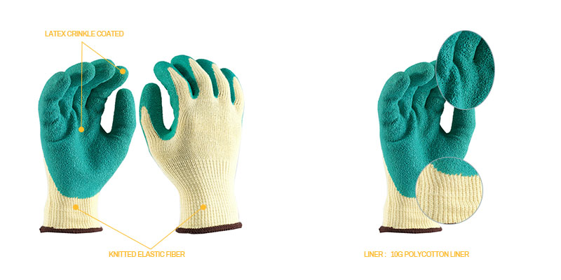10G polycotton liner gloves | 10G polycotton gloves | Coated gloves
