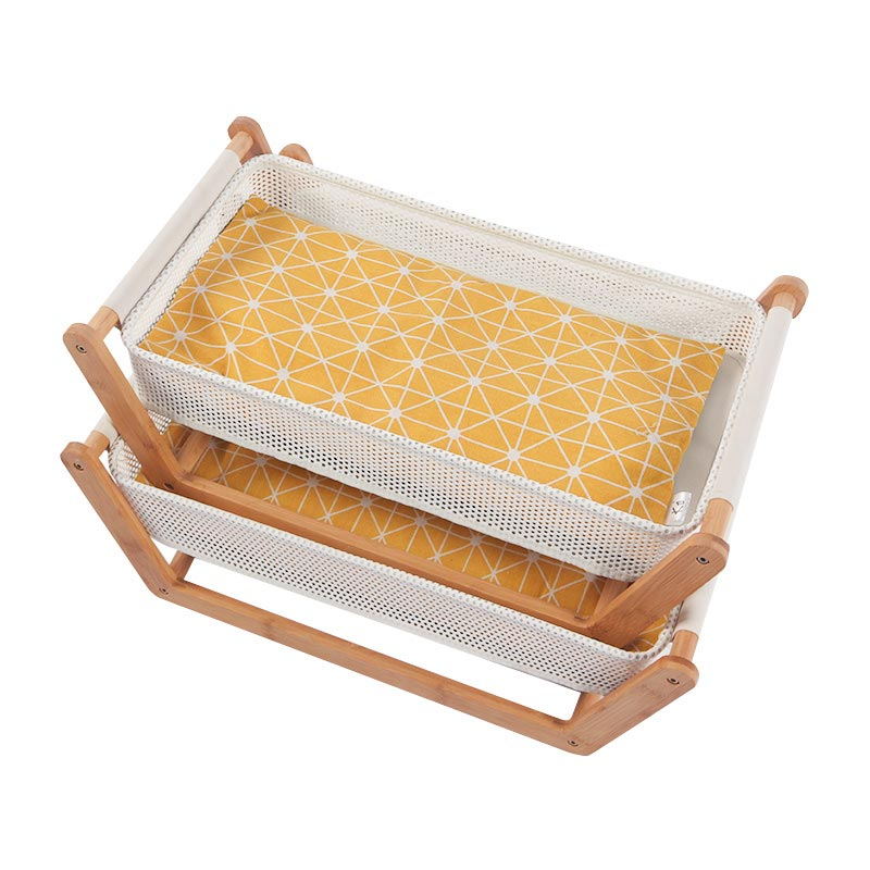 Bamboo cat bed pet product