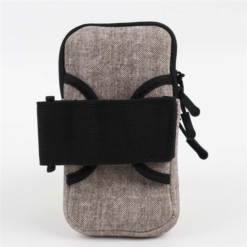 Gray Sport Arm Band Bag | Custom Sport Arm Band Bag | Sport Arm Band Bag supplier