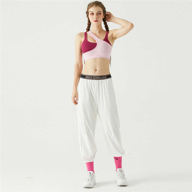 Customized white sport legging