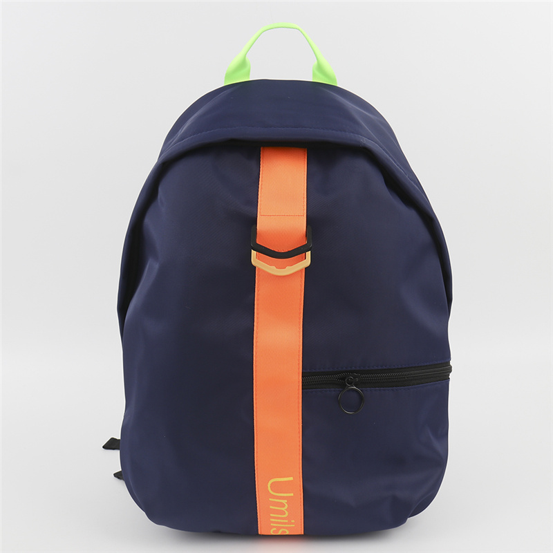 Navy blue Sport Backpack | Fluorescence orange Sport Backpack | Sport Backpack