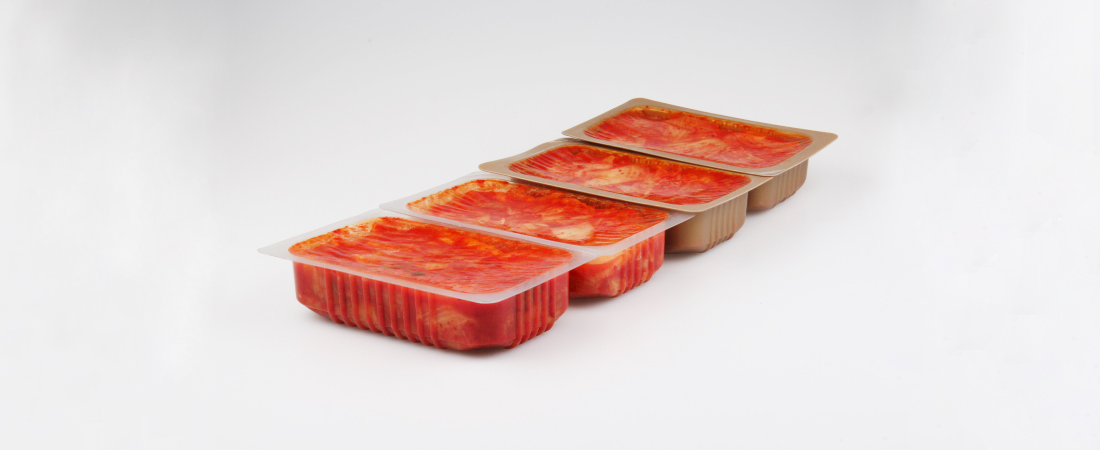 Rigid packaging for convence food