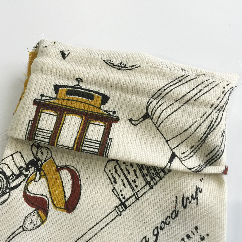 Small Linen gift bag