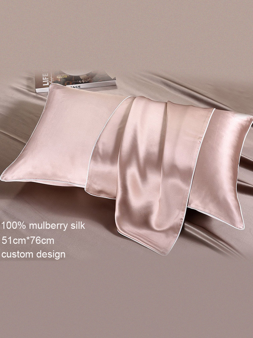 6A Mulberry Silk Luxury Pillowcase 22mm/19mm | Luxury Silk Pillowcase | Silk Pillowcase