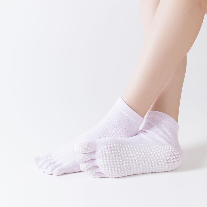 Custom White Ladies Yoga socks