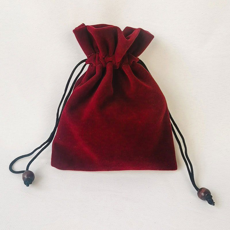 Velvet fabric material gift bag