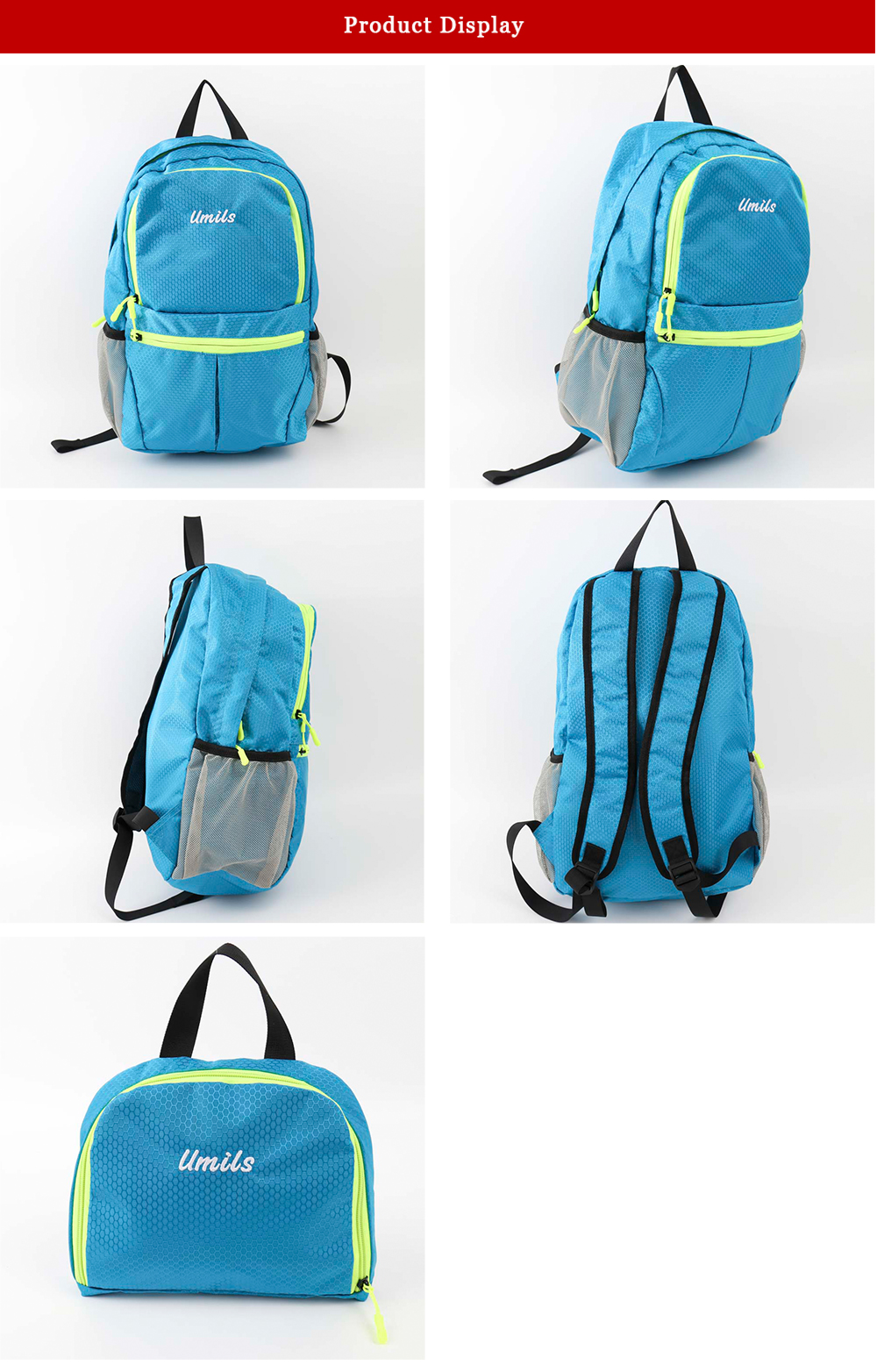 Customized Blue Sport Backpack | Sport Backpack in China | Sport Backpack